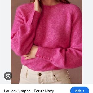 Sezane Louise Jumper Magnolia - Size S